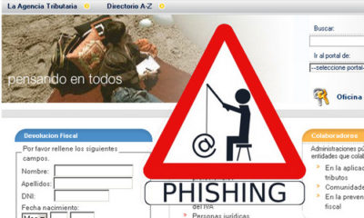 Hacienda alerta de nueva campaña de phishing 75